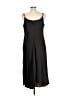 Nine West Solid Black Cocktail Dress Size L - photo 2