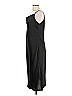 Nine West Solid Black Cocktail Dress Size L - photo 5