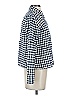 J.Crew Checkered-gingham Blue Long Sleeve Blouse Size 2 - photo 4
