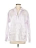 Pilcro 100% Polyester White Long Sleeve Blouse Size M - photo 1