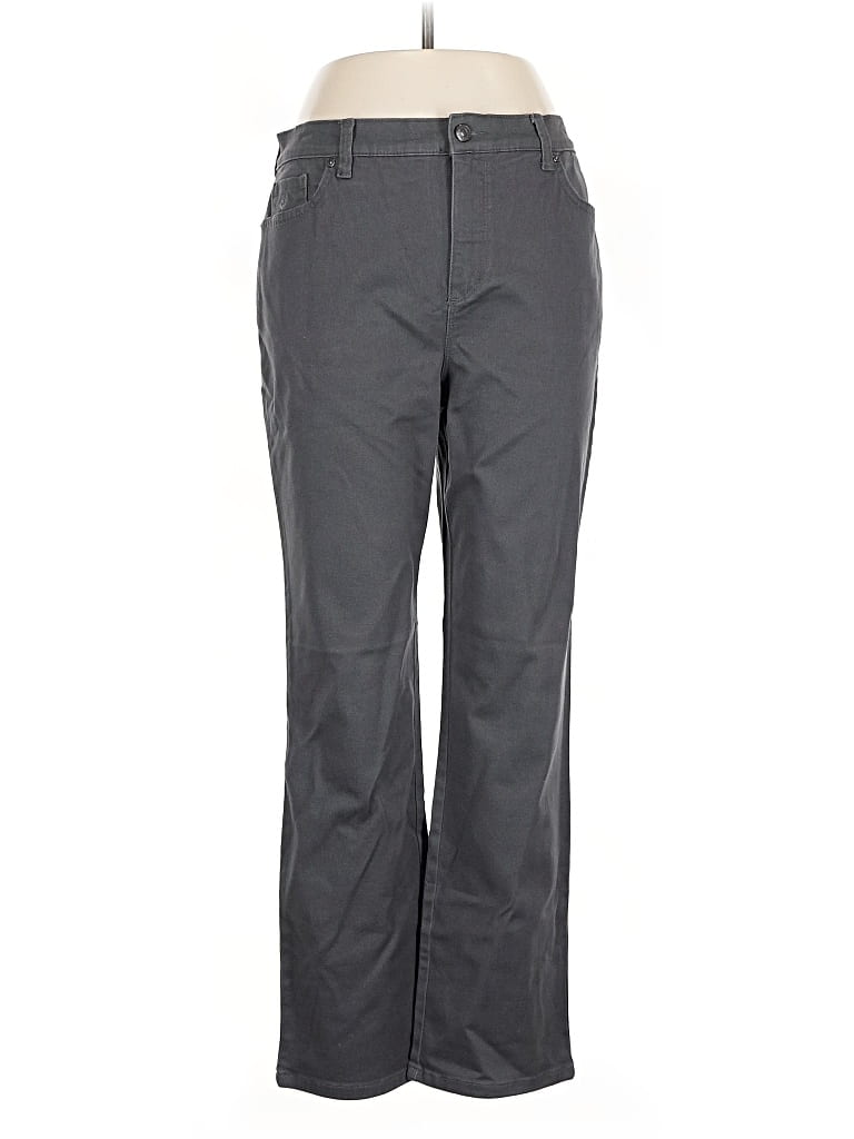 Pre-owned Gloria Vanderbilt Jeans In Gray