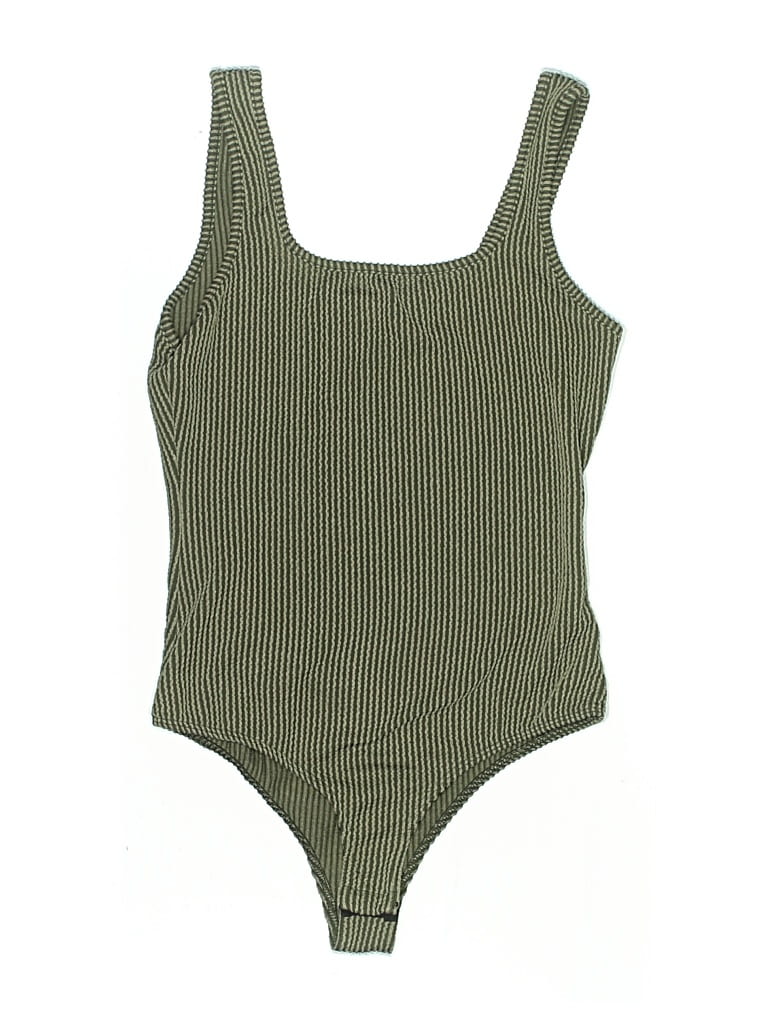 Pre-owned Gilli Bodysuit In Green