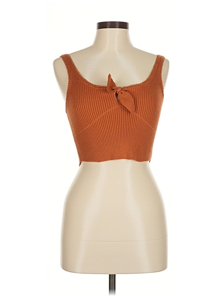 Pre-owned Dress Forum Tank Top In Orange