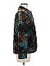 Chico's 100% Polyester Print Teal Blazer Size Med (1) - photo 4