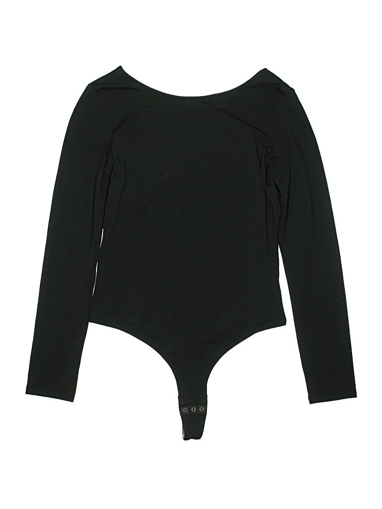Pre-owned Madewell Bodysuit In Black