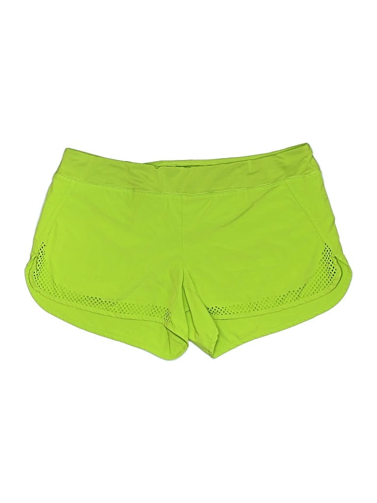 Pre-owned Athleta Athletic Shorts In Green