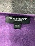 Repeat Cashmere 100% Cashmere Purple Cashmere Pullover Sweater Size EU 38 / US 8 - photo 6