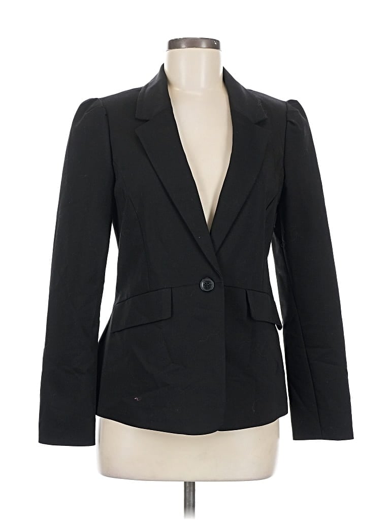 Pre-owned Elle Blazer Jacket In Black