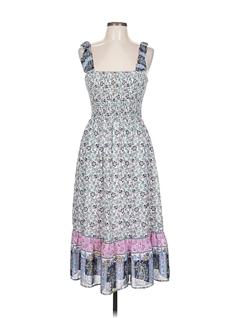 Pre-owned Collective Concepts Casual Dress In Blue