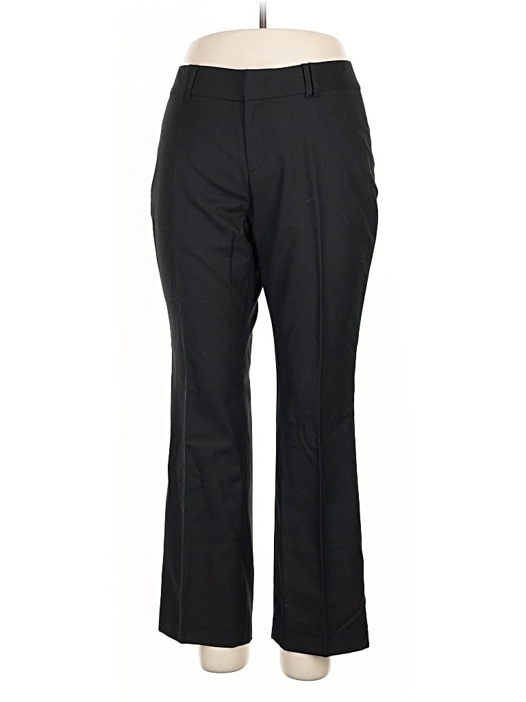 Pre-owned Banana Republic Wool Pants In Black