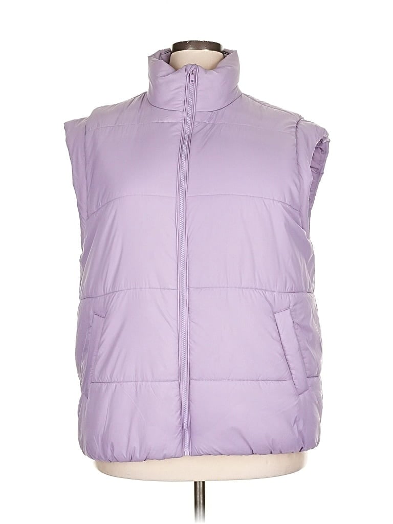 Pre-owned Dsg Vest In Purple