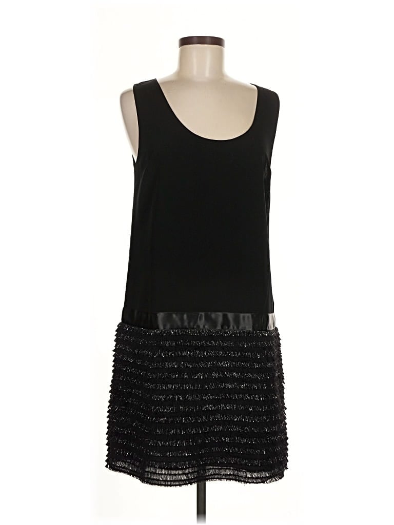 Pre-owned Erin Erin Fetherston Cocktail Dress In Black