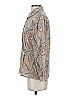 Koret Paisley Tan Long Sleeve Blouse Size S (petite) - photo 5