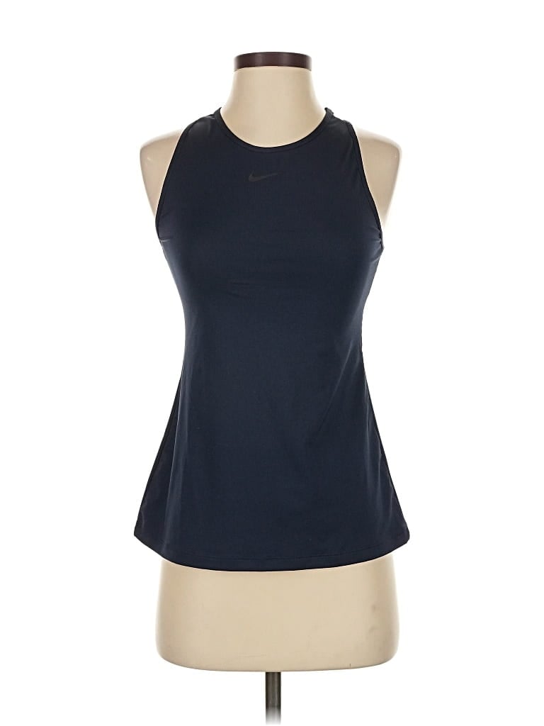 Pre-owned Nike Active Tank Top In Blue