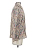Koret Paisley Tan Long Sleeve Blouse Size S (petite) - photo 4