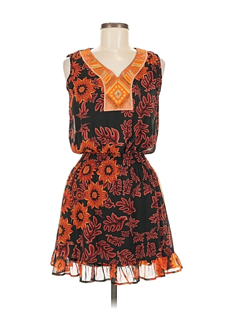 Pre-owned Desigual Cocktail Dress In Orange