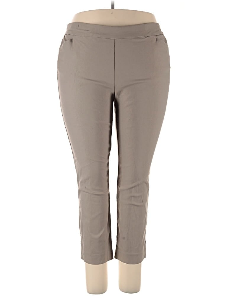 Pre-owned Chico's Active Pants In Brown