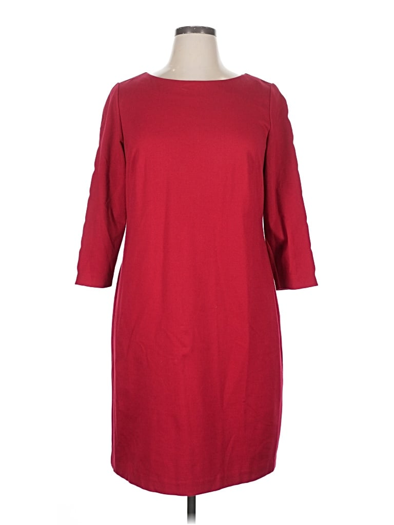 Pre-owned Rsvp By Talbots Casual Dress In Red
