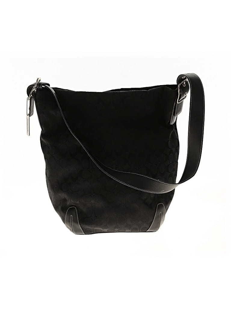 Pre-owned Coach Shoulder Bag In Black
