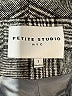 Petite Studio New York Houndstooth Gray Wool Blazer Size S - photo 6