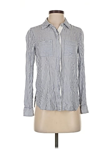 White House Black Market Long Sleeve Button-Down Shirt (view 1)