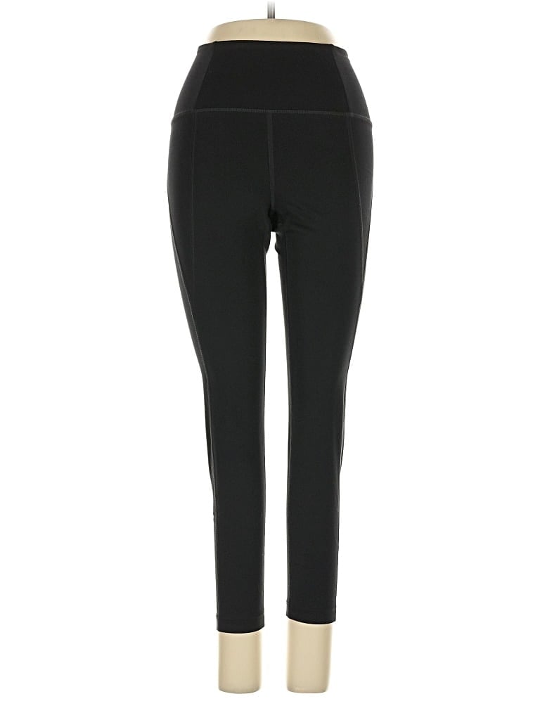 Pre-owned Girlfriend Collective Active Pants In Black