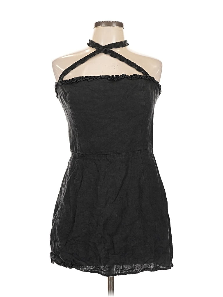 Pre-owned Reformation Cocktail Dress In Black