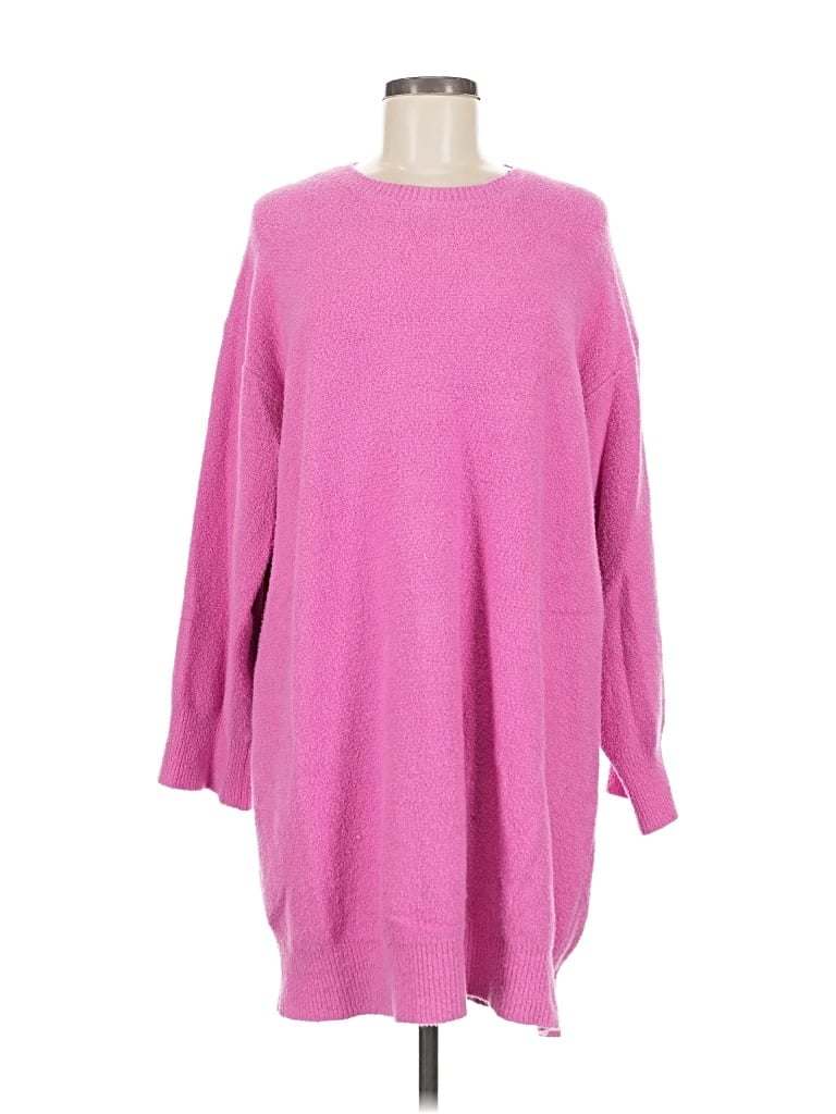 Pre-owned Daily Practice By Anthropologie Pullover Sweater In Pink