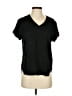 Bella Dahl 100% Rayon Black Short Sleeve Top Size XS - photo 1