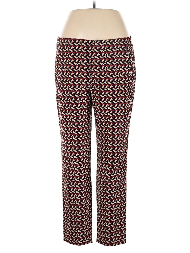 Pre-owned Zara Basic Casual Pants In Red