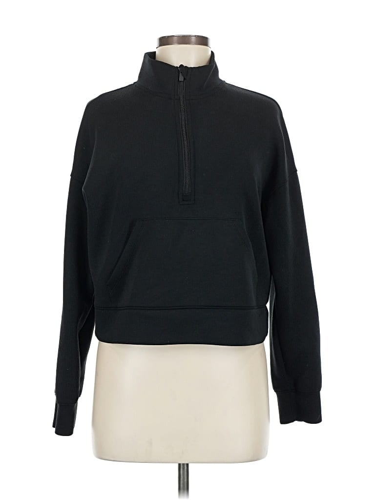 Pre-owned All In Motion Pullover Sweater In Black