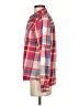 Broadway & Broome Plaid Red Long Sleeve Button-Down Shirt Size S - photo 5