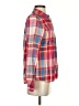 Broadway & Broome Plaid Red Long Sleeve Button-Down Shirt Size S - photo 4
