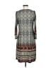 Haani Print Gray Black Casual Dress Size M - photo 2