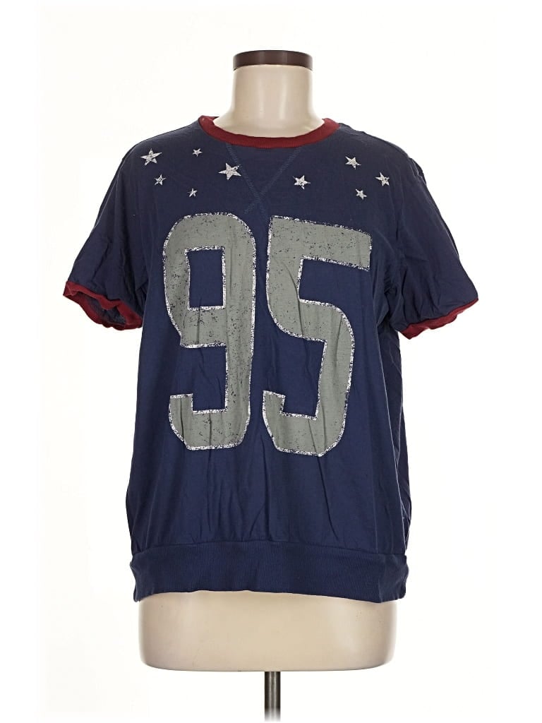 Pre-owned Torrid Short Sleeve T-shirt In Blue