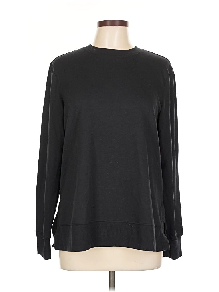 Pre-owned Jockey Long Sleeve T-shirt In Black