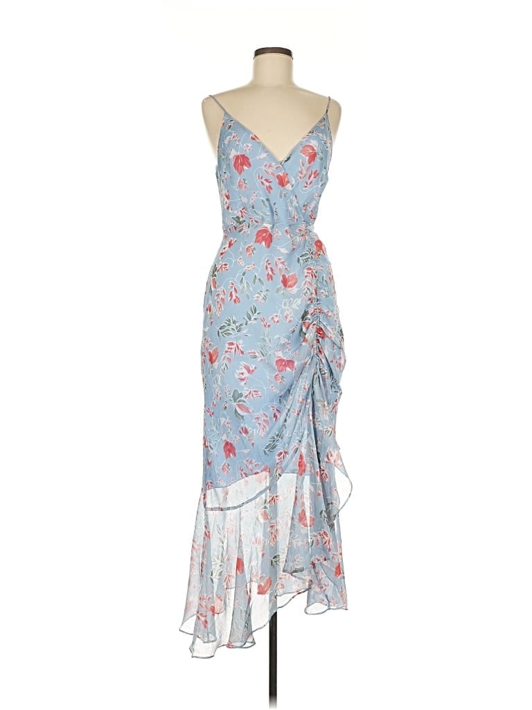 Pre-owned Astr Cocktail Dress In Blue