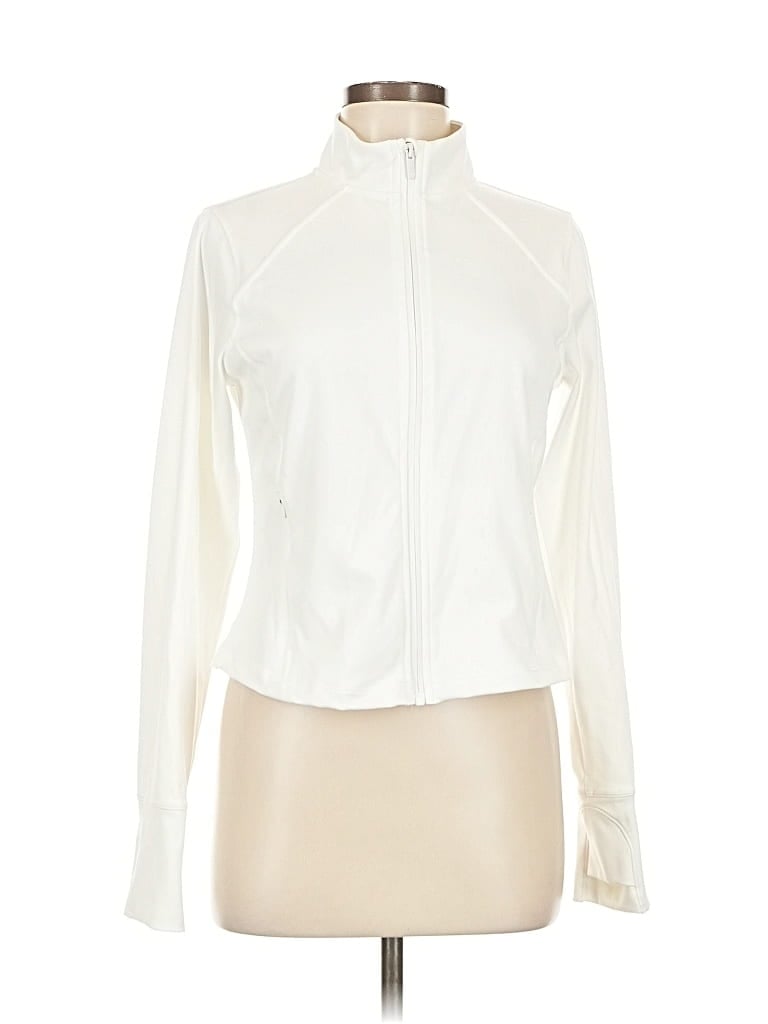 Pre-owned All In Motion Track Jacket In White