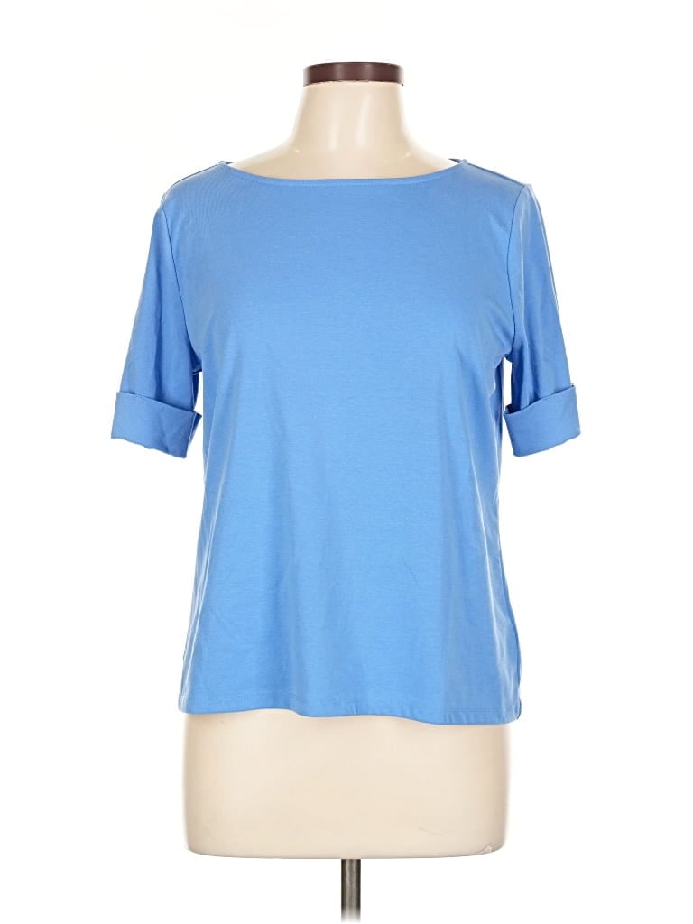 Pre-owned Michael Michael Kors Short Sleeve T-shirt In Blue