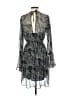 Joie Paisley Gray Cocktail Dress Size XS - photo 2