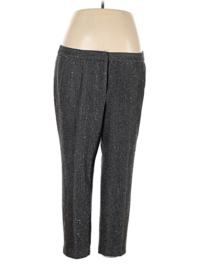 Pre-owned Talbots Wool Pants In Gray