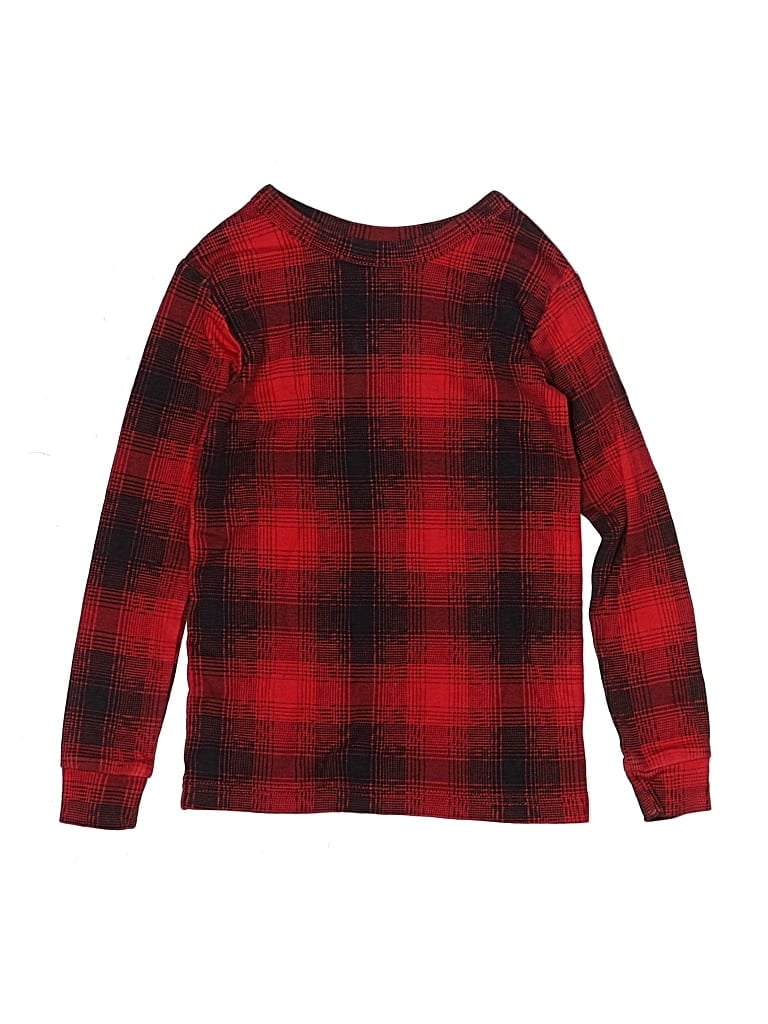 Pre-owned Baby Gap Kids' Long Sleeve T-shirt In Red