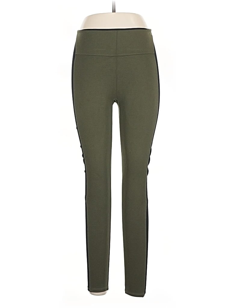 Pre-owned Spanx Active Pants In Green