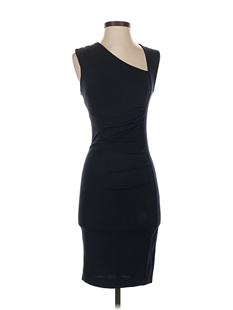 Pre-owned H&m Cocktail Dress In Black