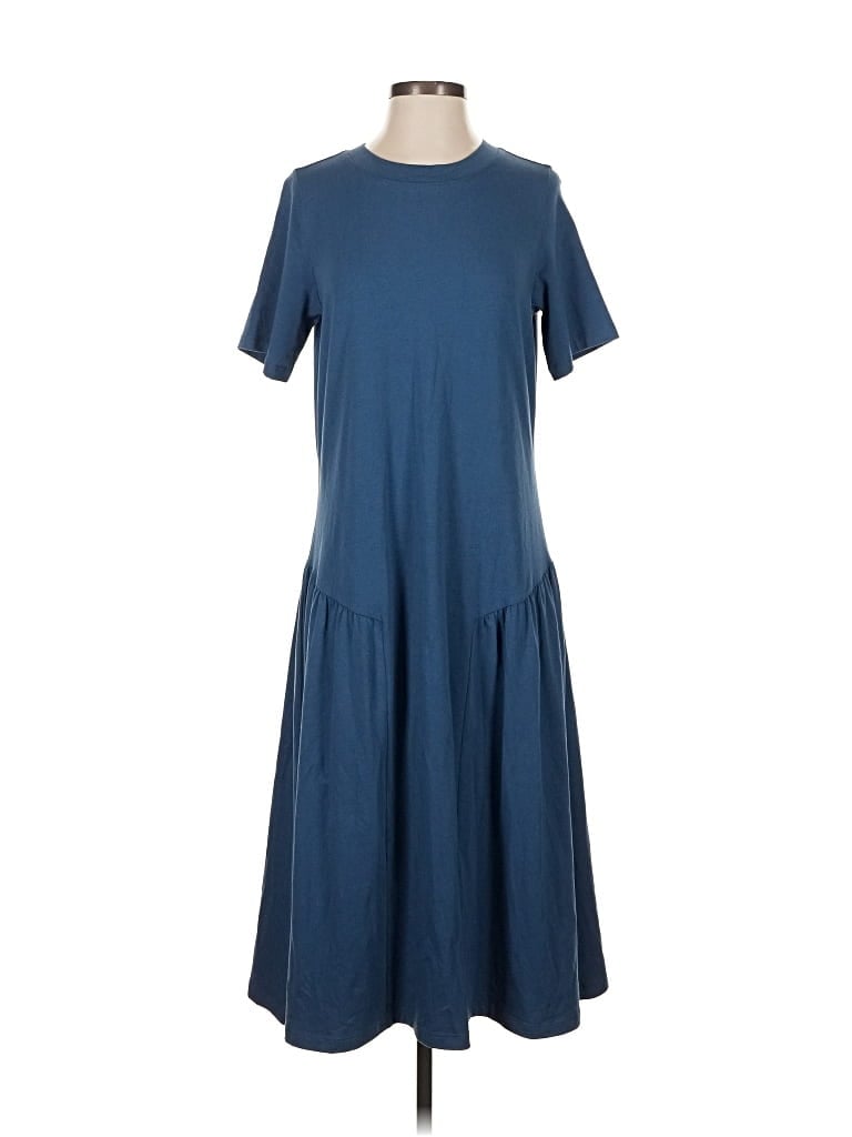 Pre-owned Universal Standard Casual Dress In Blue