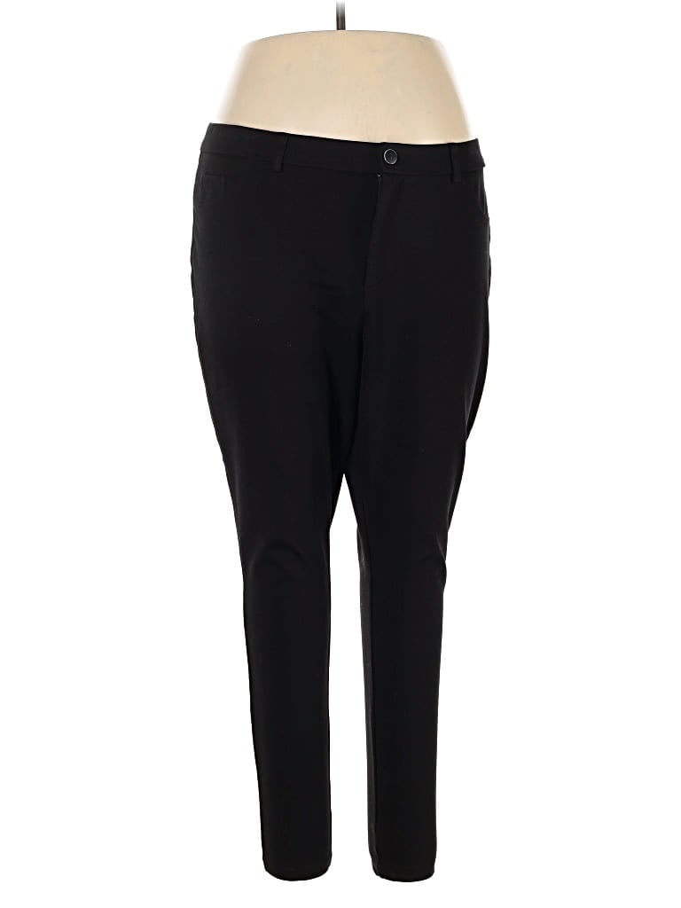 Pre-owned City Chic Active Pants In Black