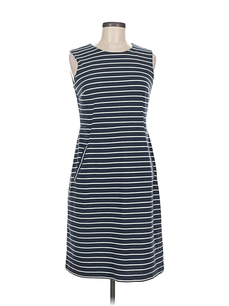 Pre-owned Lands' End Casual Dress In Blue