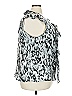 Sunny Leigh 100% Polyester Silver Sleeveless Blouse Size 3X - photo 4