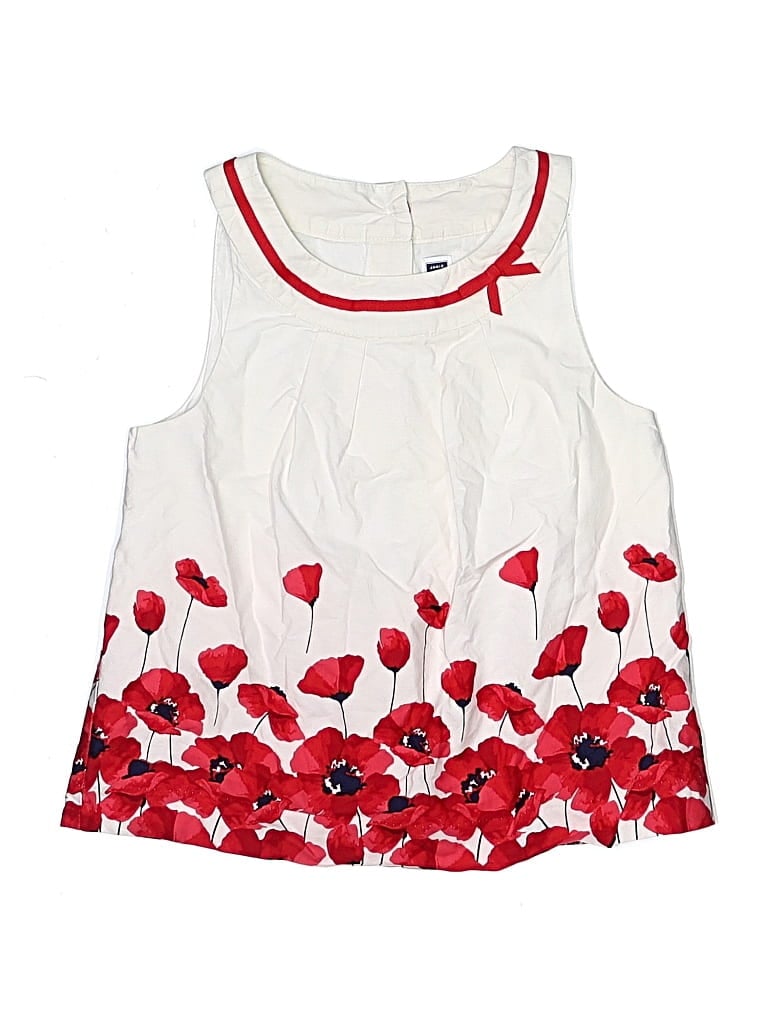 Pre-owned Janie And Jack Kids' Dress In White