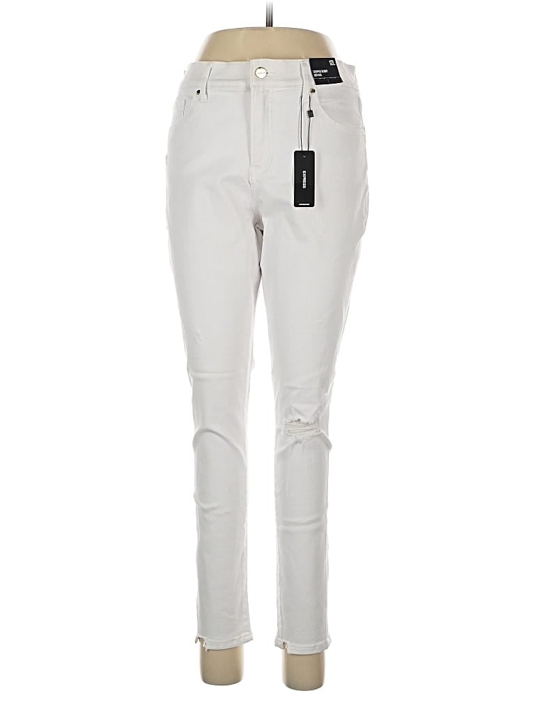 Pre-owned Express Jeans In White